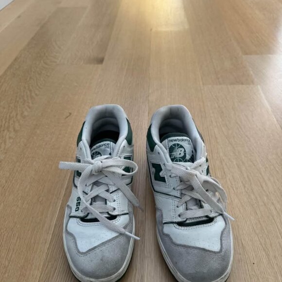 New Balance 550 White and Green - Picture 8 of 8